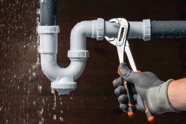 Professional Sewer Line Repair technician working in Versailles, IN